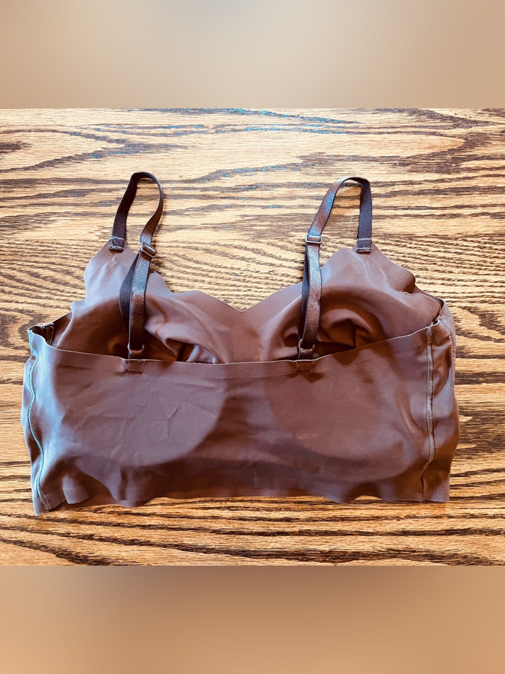 True & Co. True Body Lift Triangle Bra in Brown Cocoa, Medium - Picture 4 of 6
